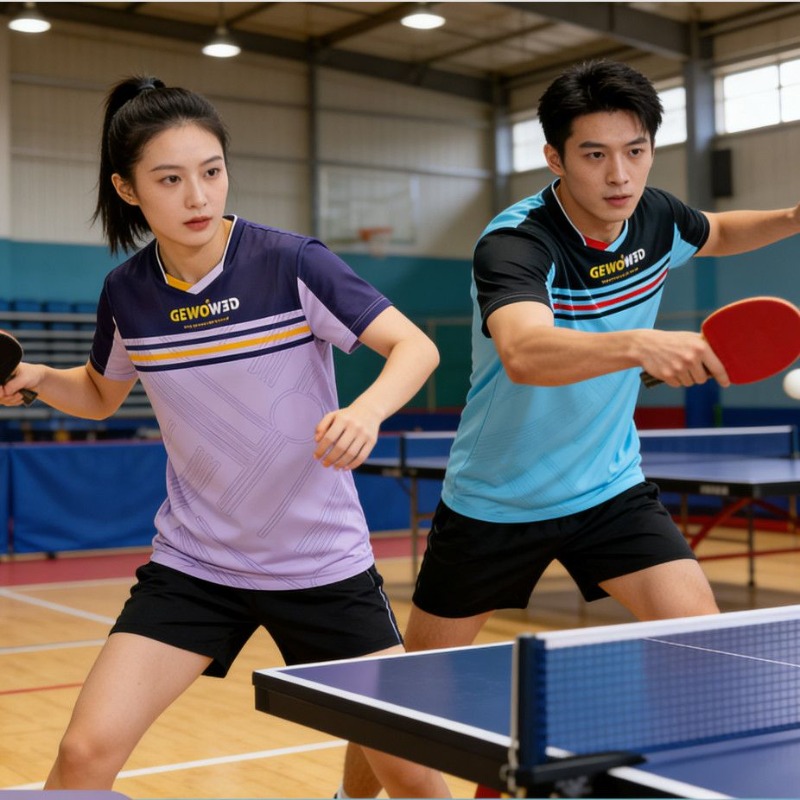 Table Tennis Shirt - GEWO new table tennis short sleeved