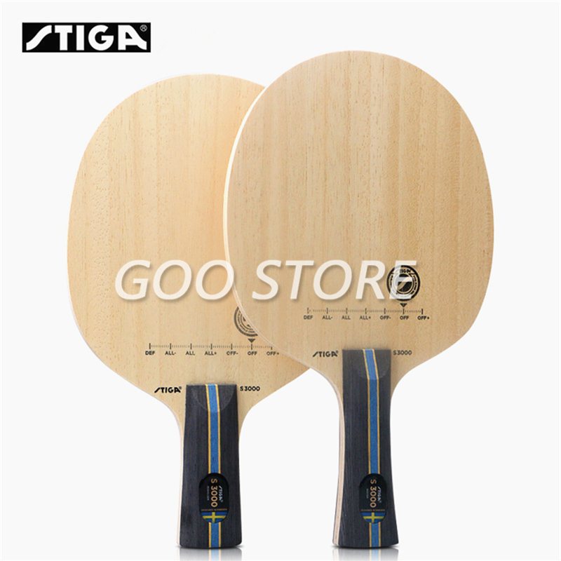 Table Tennis Is Played With A - STIGA Table Tennis Blade S3000 Allround