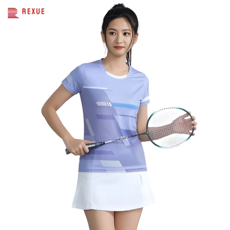 Table Tennis Shirt - Women Table Tennis Badminton Shirt 3D