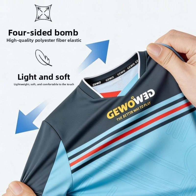 GEWO new table tennis short sl - Table Tennis Shirt review and price