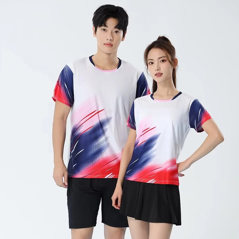 Men Badminton T-shirts Quick D - Table Tennis Shirt review and price