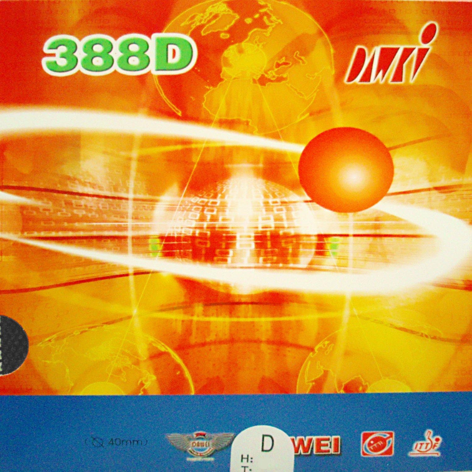Original dawei 388D strange lo - Table Tennis Defense review and price