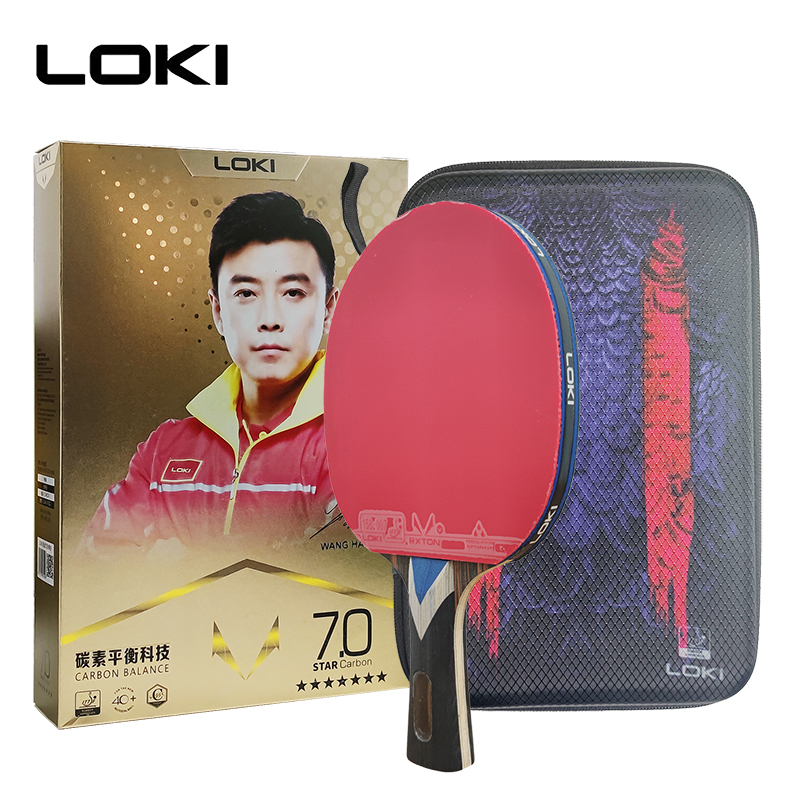 Loki 7 Star Table Tennis Racke - Table Tennis Bat Butterfly review and price