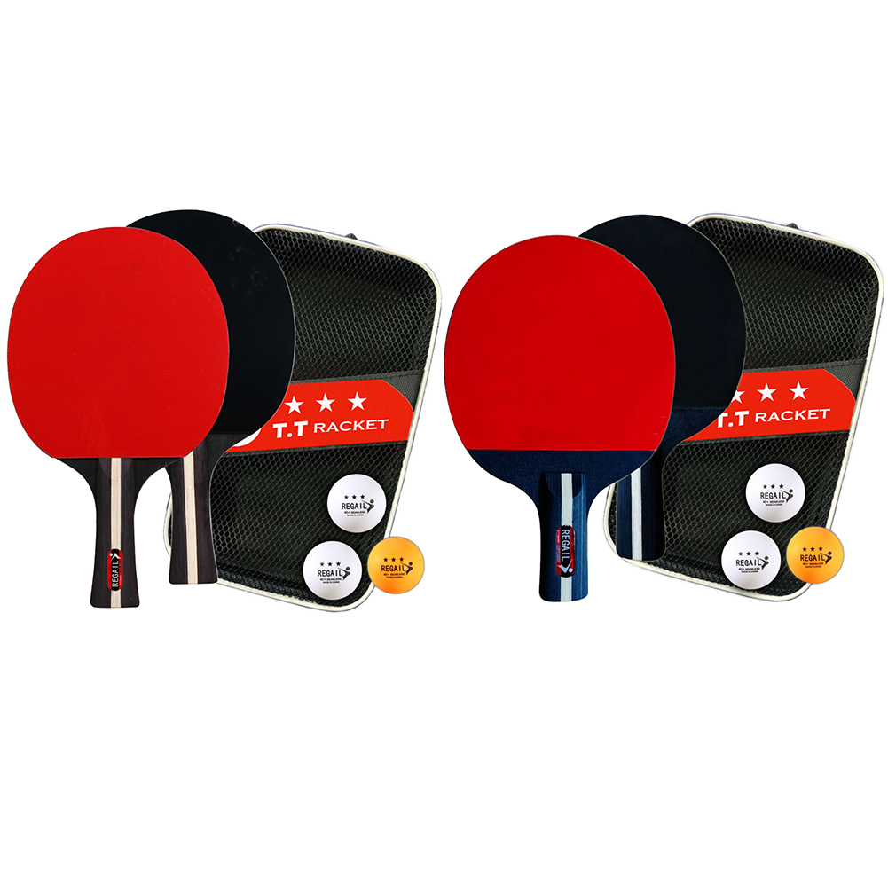 Table Tennis Racket 2 Rackets  - Table Tennis Tournament review and price
