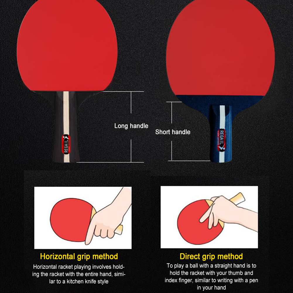 Table Tennis Racket 2 Rackets  - Table Tennis Tournament review and price