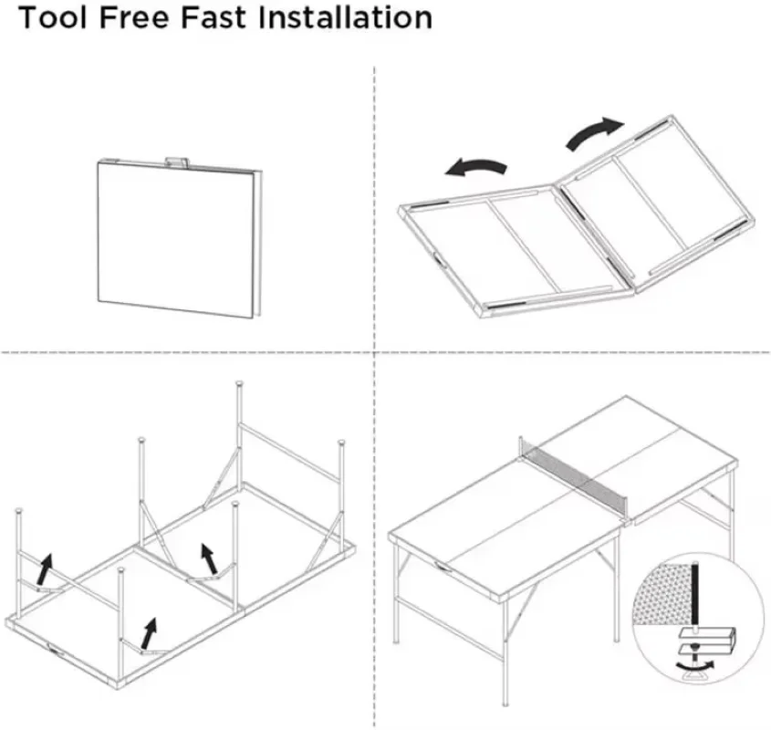 Sell like hot cakes foldable t - Table Tennis Youth review and price