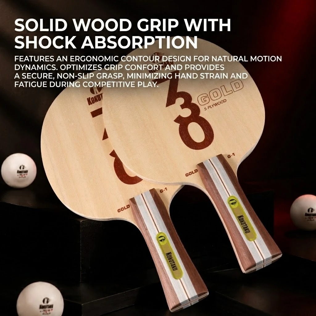 Kokutaku Table Tennis Blade FL - Table Tennis Rubber review and price