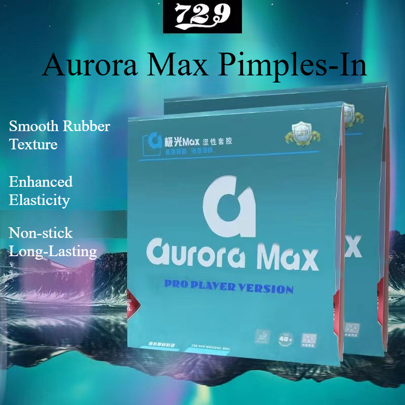 729 Friendship Aurora Max Tabl - Table Tennis Rubber review and price