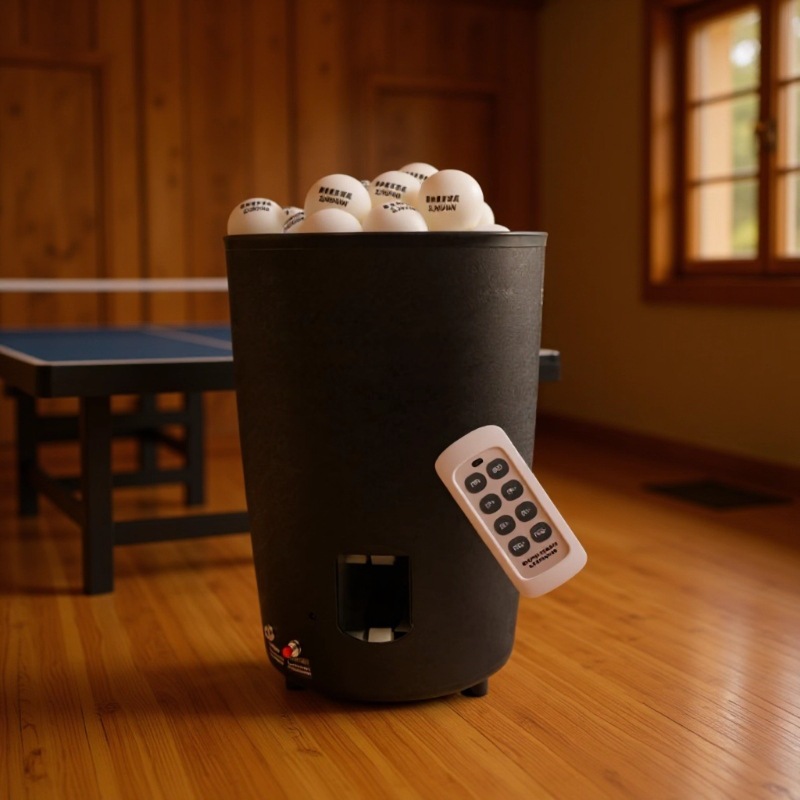 Portable Table Tennis Ball Mac - Robot Ball Machine review and price