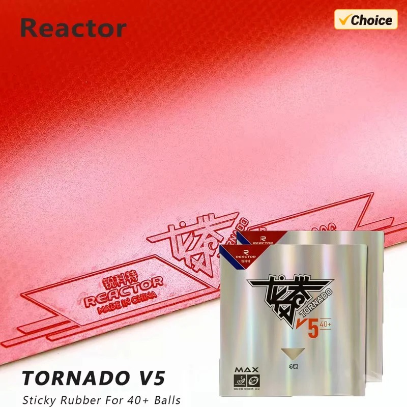 REACTOR Tornado V5 Table Tenni - Table Tennis Rubber review and price
