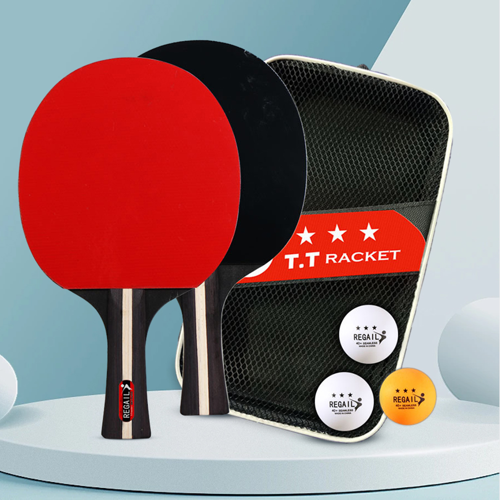 Table Tennis Racket 2 Rackets  - Table Tennis Tournament review and price