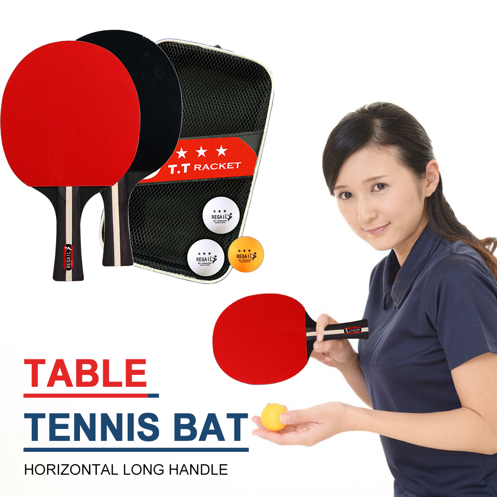 Table Tennis Racket 2 Rackets  - Table Tennis Tournament review and price